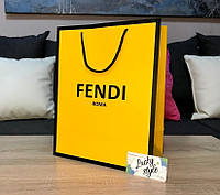 Подарочный пакет Fendi маленький 35,5 см на 27 см 51329