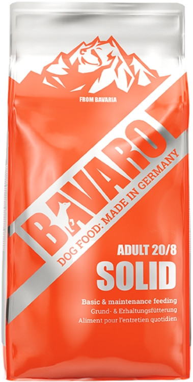 Bavaro Solid 20/8 (Баваро Солід 20/8) сухий корм для дорослих і літніх собак усіх порід