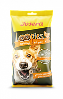 Josera Loopies Geflügel (Йозера Лупис Гефлюгель) лакомство перекус для собак всех пород с птицей без зерновых 150 г.