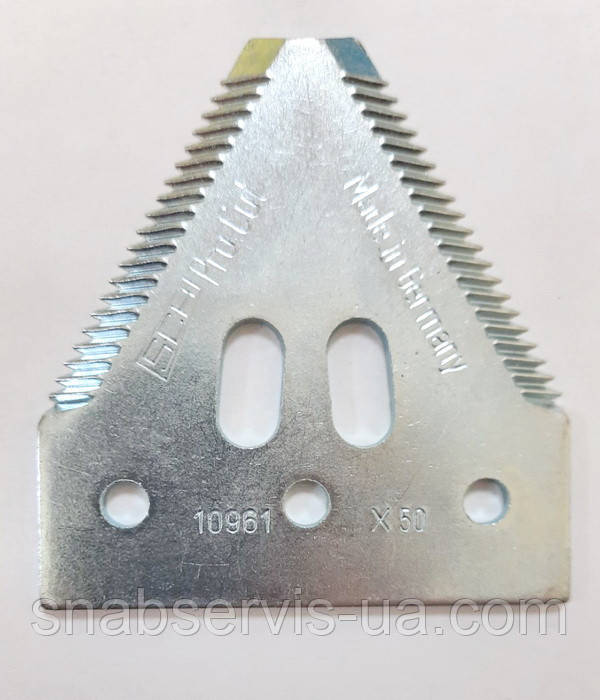 Сегмент ножа жатки Енисей-950, SCH (грубая насечка) - фото 2 - id-p1059818580