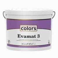 Colors Evamat 3 9л. Глибокоматова латексна фарба для внутрішніх робіт.