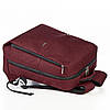 Рюкзак для хлопчика підлітковий чоловічий 39*31 см Dolly 394 бордовий, фото 3