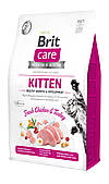 Brit Care Cat GF Kitten HGrowth & Developmen 2 кг / бріт кєа для здорового росту та розвитку кошенят