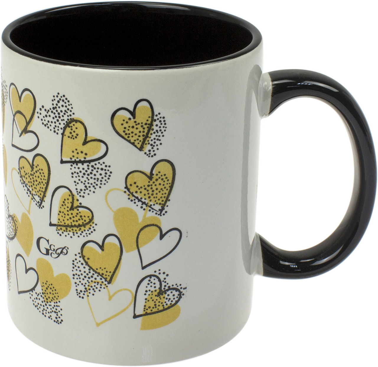 Чашка керам. 320мл "Love.Love" кругова деколь №75000705/Галерея/(12)