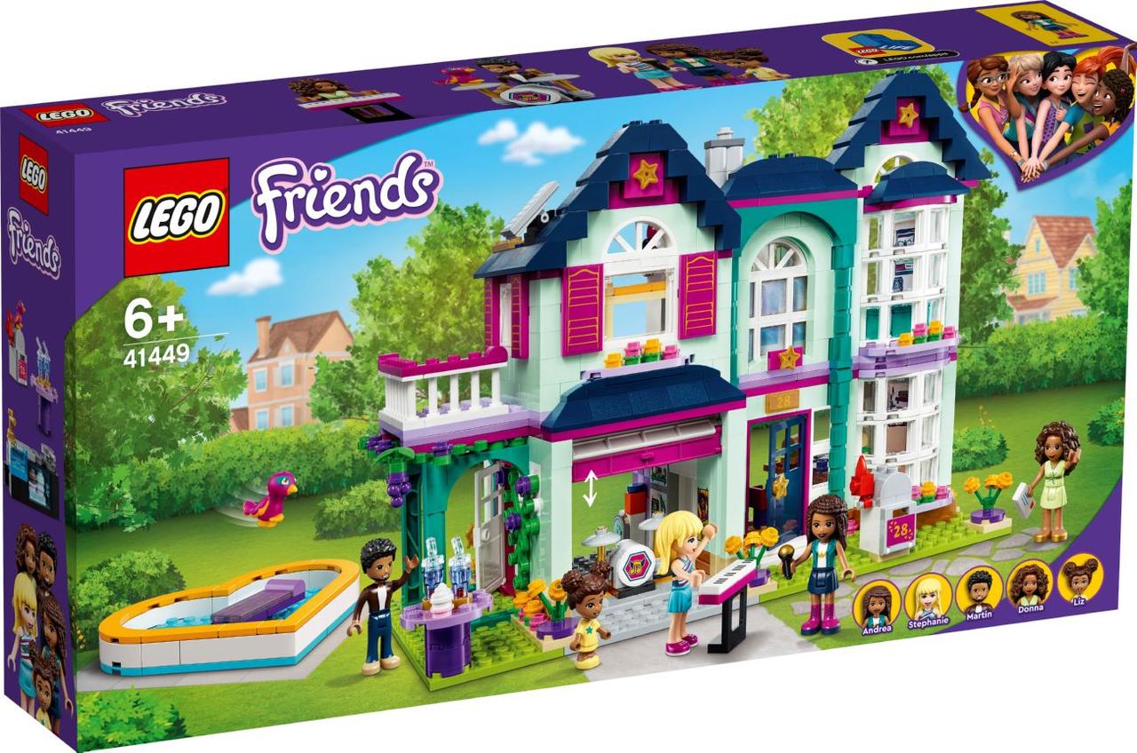 Lego Friends Будинок сім'ї Андреа Лего френдс 41449
