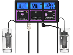Стаціонарний комбінований монітор РН-217 pH, EC, TDS, Temp, RH- метр для акваріума