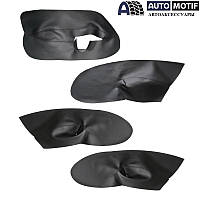 Комплект для перетяжки дверних карт Skoda Octavia Tour (октавія тур) 5 дверей Колір чорний, сірий і бежевий!