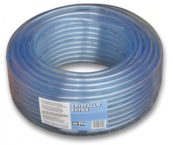 Шланг прозорий ігелітовий CRISTALLO EXTRA 9*2мм / 50м, IGCE09*13/50 - фото 1 - id-p1583547995