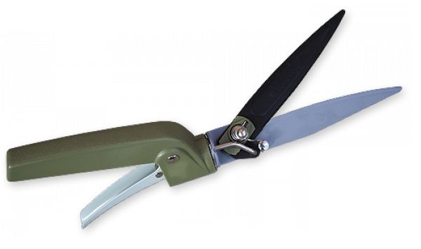Ножиці для трави з поворотними лезами на 180º, TEFLON, KT-W1302, фото 1