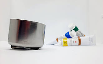 Олійниця одинарна, металева з кришкою(3,6х2,0см), D. K. ART & CRAFT