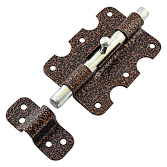 Засувши метал. (шпінгалет) Мідь 70мм