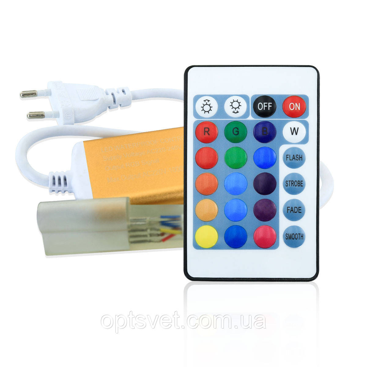 Контролер RGB Neon 220B 1200W-IR24-N