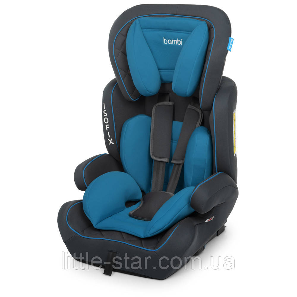 Дитяче автокрісло ISOFIX ME 4250 Blue, група 1,2,3, до 36 кг