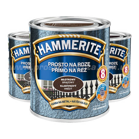 Молоткова фарба по металу Hammerite