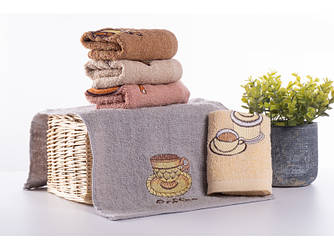 Рушник кухонне махровий 25х50 см