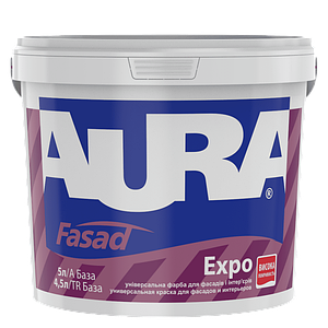 Aura Fasad Expo Матова акрилова фарба для зовнішніх і внутрішніх робіт 5