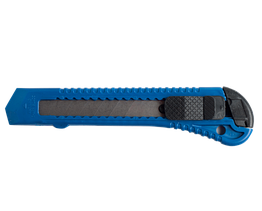 Ніж канцелярський 18мм (великий) BM.4650 JOBMAX пластиковий корпус синій (24/576)