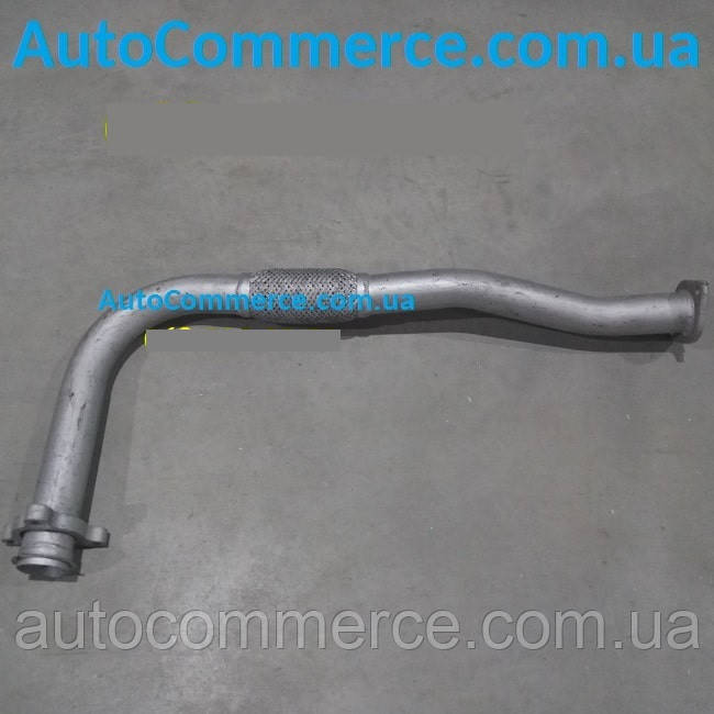 Труба приймальна глушника FAW 1041, 1031, 1047 Фав (V = 3.2L)