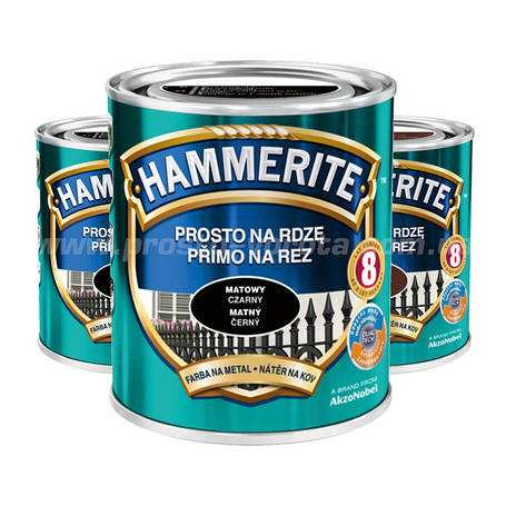 Матова фарба по металу Hammerite