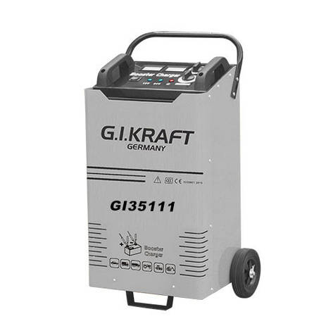 Пуско-зарядний пристрій 12/24V, пусковий струм 1000A, G. I. KRAFT GI35112 (для акумулятора автомобіля, для, фото 1