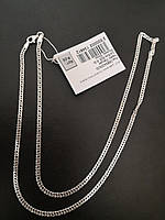 Жіноча срібна ланцюжок 925 проби вага 6,5 грам довжина 55 см бісмарк