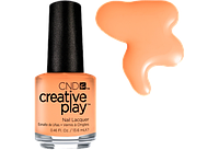 Лак для ногтей CND CreativePlay Clementine Anytime #461, персиковый,эмаль