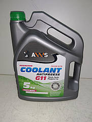 AXXIS Антифриз GREEN G11 Coolant (зелений) -40 (Каністра 5 кг)