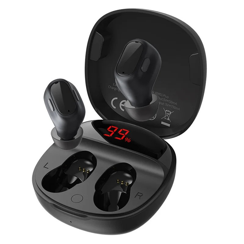 Навушники безпровідні Bluetooth JOYROOM JR-TL2 в кейсі, чорні