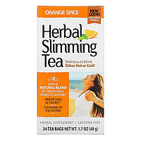 Чай для похудения (апельсин), 21st Century Health Care, 24 пак.(45 г)