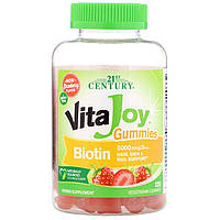 Биотин 5000 мкг, Biotin VitaJoy, 21st Century Health Care, 120 жевательных конфет