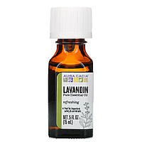 Лавандовое масло (Lavandin), Aura Cacia, 15 мл