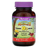 Витамин D3 для детей, Bluebonnet Nutrition, 90 таб.
