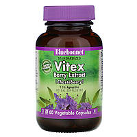 Вітекс, Авраамове дерево, Vitex Berry Extract, Bluebonnet Nutrition, 60 капсул