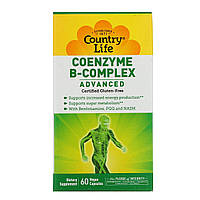 Коензим B-комплекс, Coenzyme B-Complex, Country Life, 60 кап.