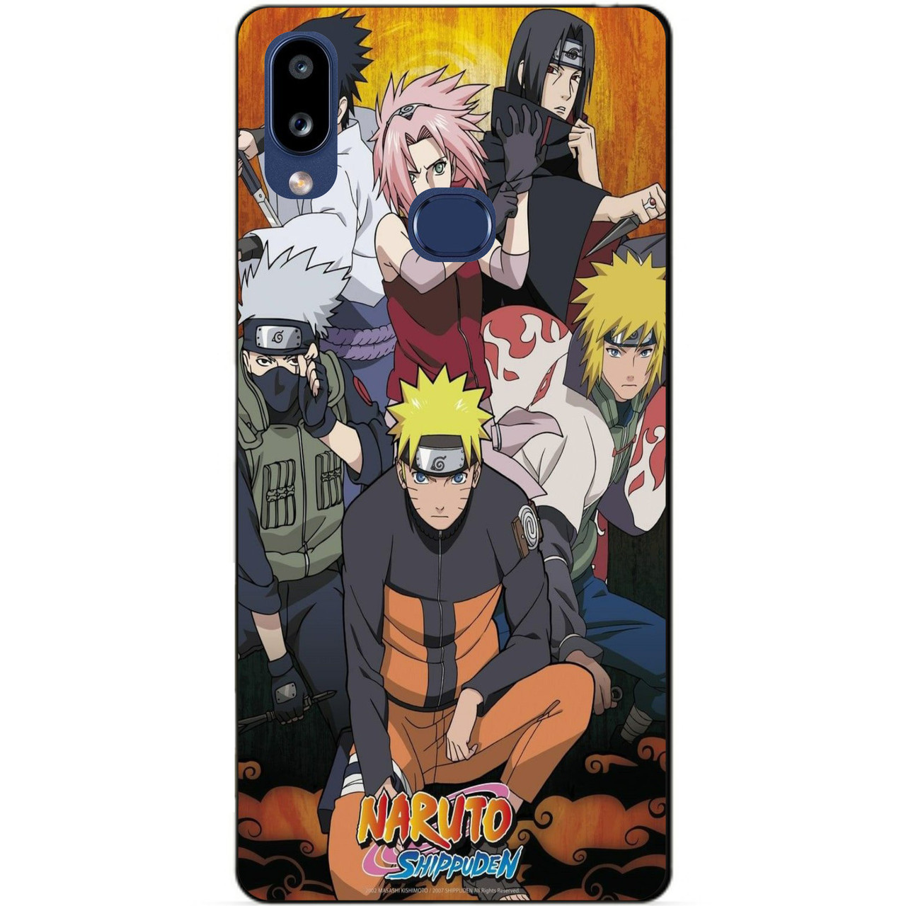 Силіконовий бампер чохол для Samsung A20 Galaxy A205F з малюнком Аніме Naruto