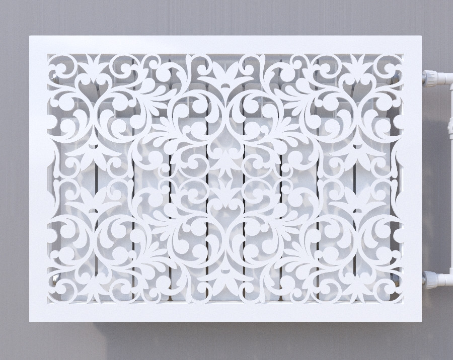 Декоративна решітка на батарею SMARTWOOD <unk> Екран для радіатора <unk> Накладка на батарею