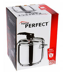 Каструля скороварка Home Perfect 7 л з нержавіючої сталі