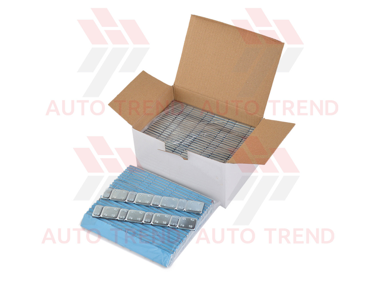 Вантаж балансувальний самокл. низький для литих дисків л/а сталь оцин. 60 г 5х4+10х4, 100 шт.