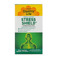 5-НТР стрес щит, Stress Shield, Country Life, 60 кап.