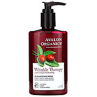 Очищаюче молочко, Avalon Organics, CoQ10 Rosehip