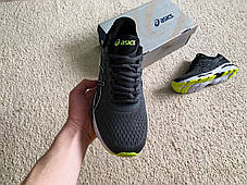 Чоловічі спортивні кросівки Asics GT-1000 сірі, фото 3