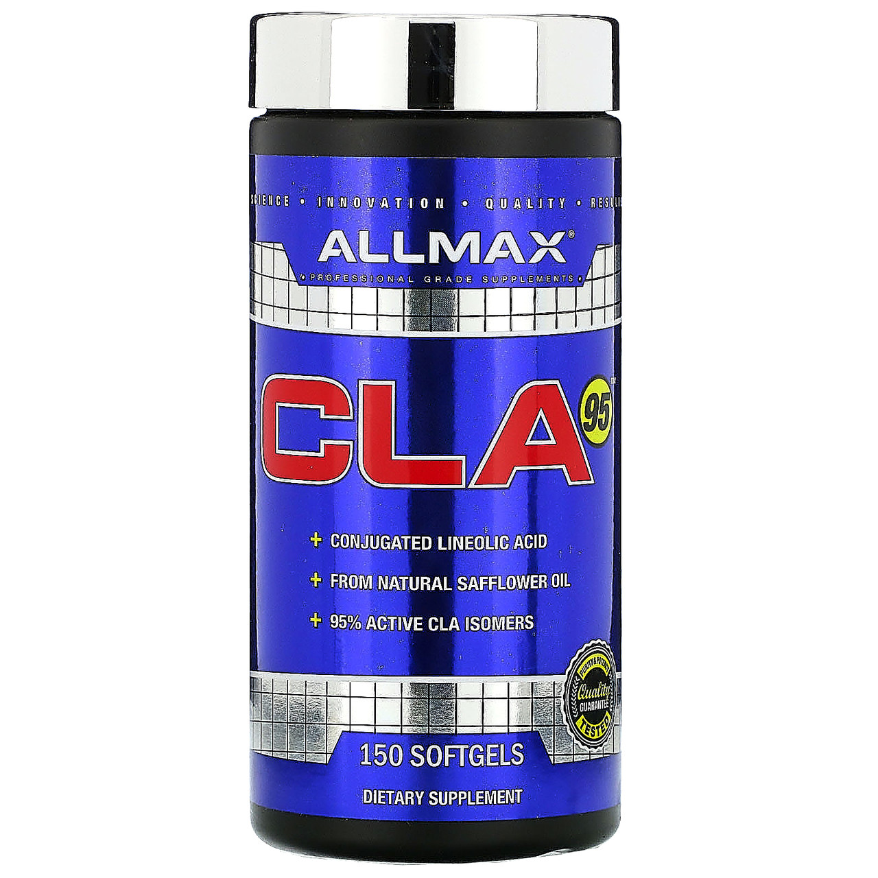 ALLMAX Nutrition, CLA 95, 95% активних ізомерів CLA, 150 м'яких капсул