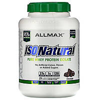 ALLMAX Nutrition, IsoNatural, Whey Protein Isolate, Chocolate, 80 oz (2.27 kg)