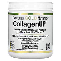 Рыбий коллаген, глицин, глютаминовая кислота, аргинин California Gold Nutrition CollagenUP 5000 204г