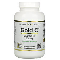 Витамин C, California Gold Nutrition, 500 мг, 240 капсул