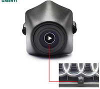 Специальная передняя камера в логотип для штатных магнитол с переходником Audi тип 4 F 480р