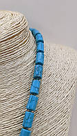 Намисто з натурального каменю Бірюза (прес)