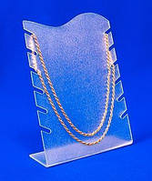 Підставка для прикрас 23х16х0,2 см акрил BJ-44