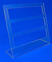 Підставка акрилова для прикрас 30х23х0,8 см