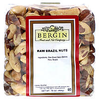 Bergin Fruit and Nut Company, Сырые цельные бразильские орехи, 16 унций